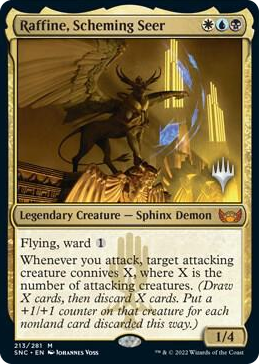 0213 Raffine, Scheming Seer M Promo Pack: Streets of New Capenna