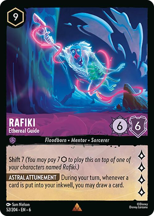 0052 Rafiki - Ethereal Guide Rare Azurite Sea
