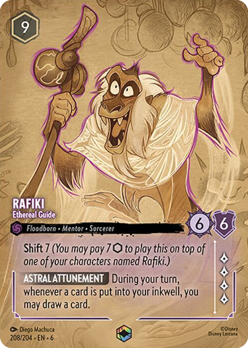 0208 Rafiki - Ethereal Guide (Enchanted) Enchanted Azurite Sea