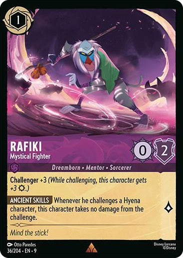 0036 Rafiki - Mystical Fighter Rare Fabled