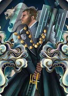 0081 Rafiq of the Many Art Card (Gold-Stamped Signature) S Art Series: Streets of New Capenna