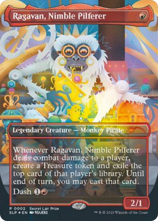 0002 Ragavan, Nimble Pilferer P Secret Lair Showdown