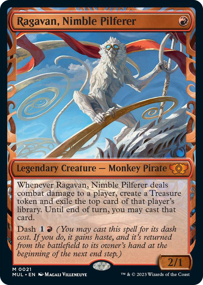 0021 Ragavan, Nimble Pilferer M March of the Machine: Multiverse Legends
