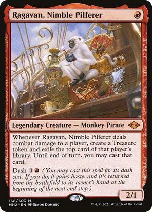 0138 Ragavan, Nimble Pilferer M Modern Horizons 2