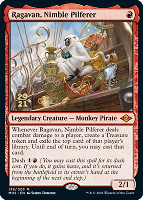 Ragavan, Nimble Pilferer #138 M - Prerelease Cards Pokemon card