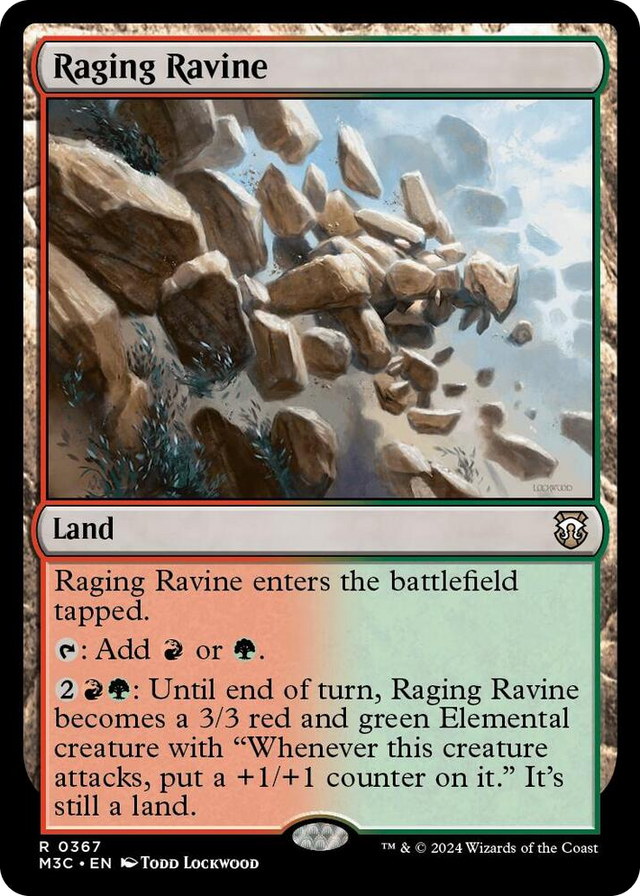 0367 Raging Ravine R Commander: Modern Horizons 3