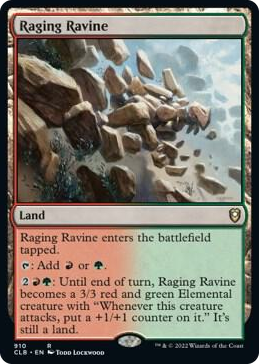 0910 Raging Ravine R Commander Legends: Battle for Baldur's Gate