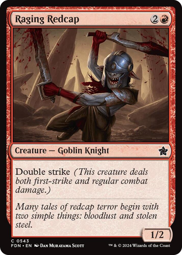 0543 Raging Redcap C Foundations
