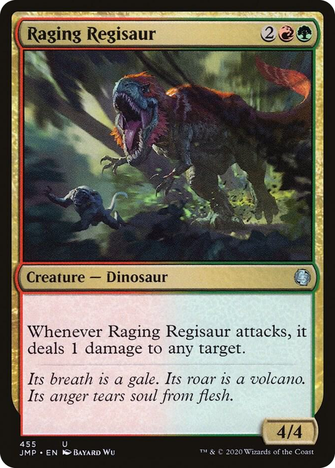0455 Raging Regisaur U Jumpstart