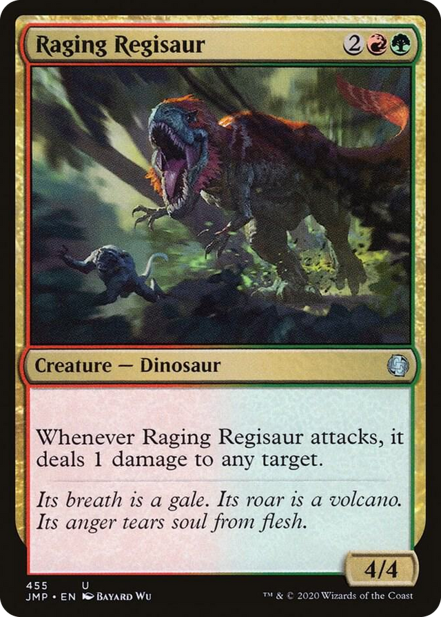 0455 Raging Regisaur U Jumpstart