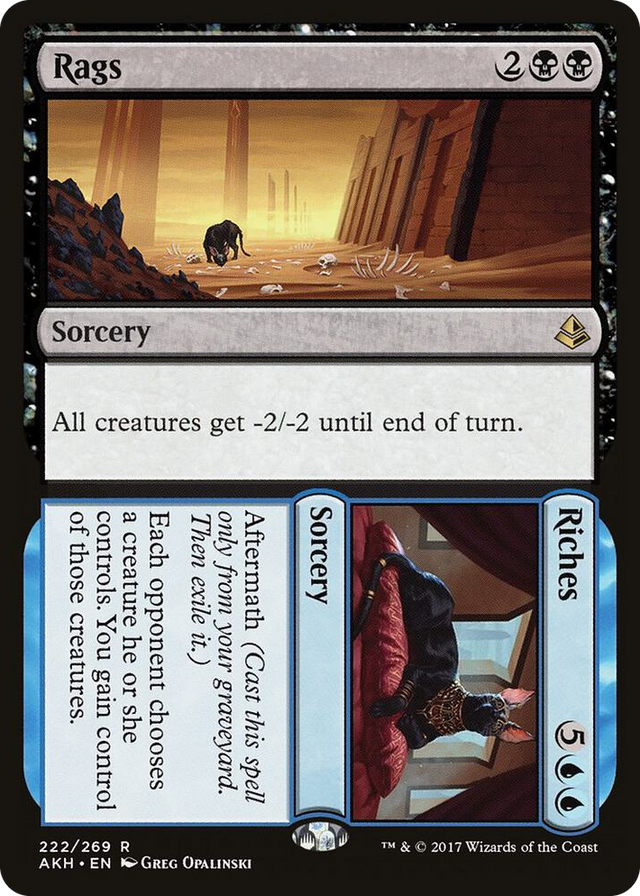 0222 Rags // Riches R Amonkhet