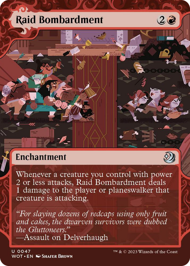 0047 Raid Bombardment U Wilds of Eldraine: Enchanting Tales