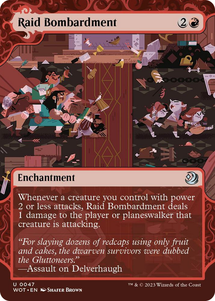 Raid Bombardment #47 U - Wilds of Eldraine: Enchanting Tales Pokemon card