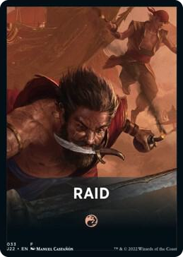 Raid Theme Card #33 T - Jumpstart 2022 Pokemon card