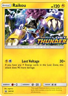 SM150 Raikou - SM150 (Prerelease) (Staff) Promo SM Promos