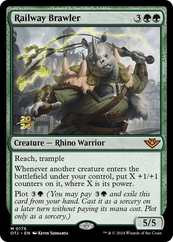 0175 Railway Brawler M Prerelease Cards