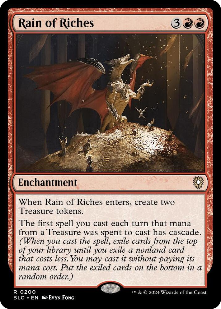 0200 Rain of Riches R Commander: Bloomburrow