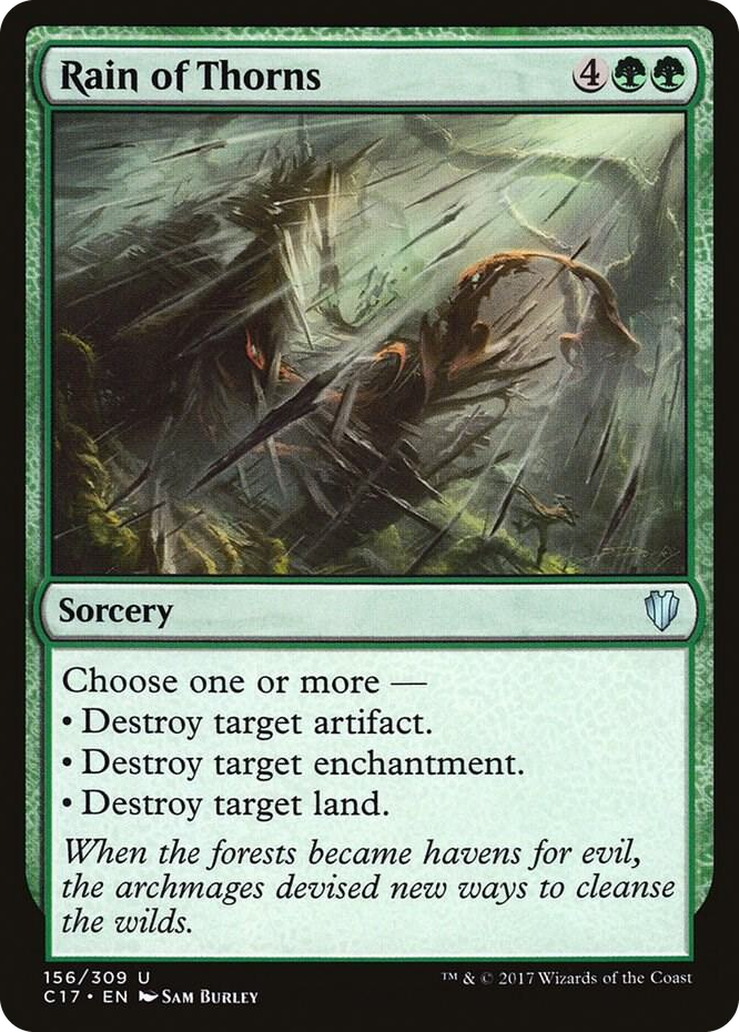0156 Rain of Thorns U Commander 2017