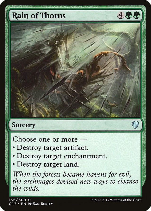 0156 Rain of Thorns U Commander 2017