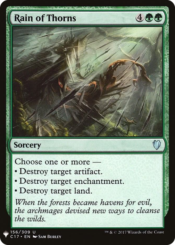 0156 Rain of Thorns U The List Reprints