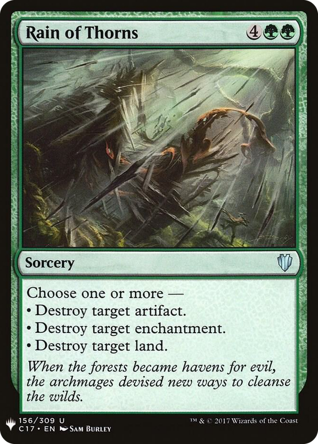 0156 Rain of Thorns U The List Reprints