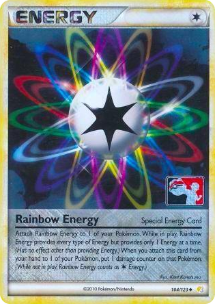 0104 Rainbow Energy - 104/123 (League Promo) Promo League & Championship Cards