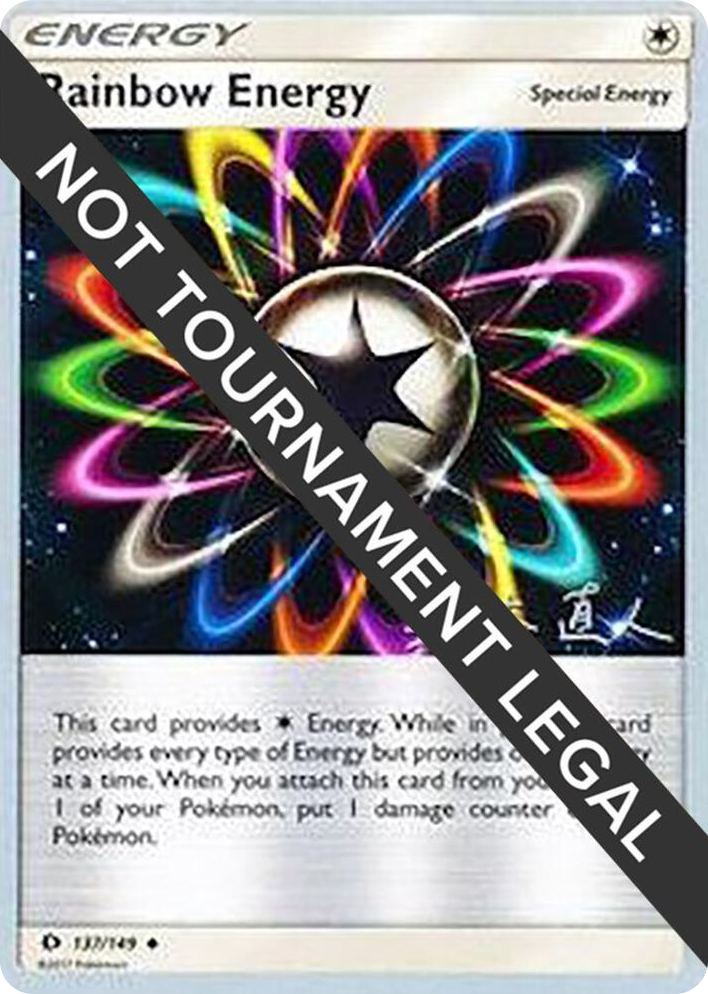 0137 Rainbow Energy - 2017 (Naoto Suzuki) Uncommon World Championship Decks