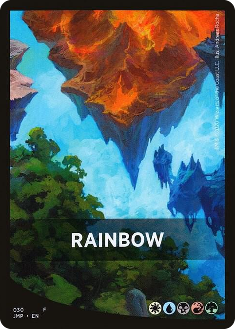 0030 Rainbow Theme Card T Jumpstart