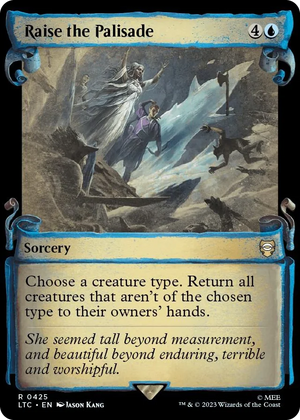 0425 Raise the Palisade (Showcase Scrolls) R Commander: The Lord of the Rings: Tales of Middle-earth
