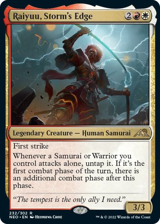 0232 Raiyuu, Storm's Edge R Kamigawa: Neon Dynasty