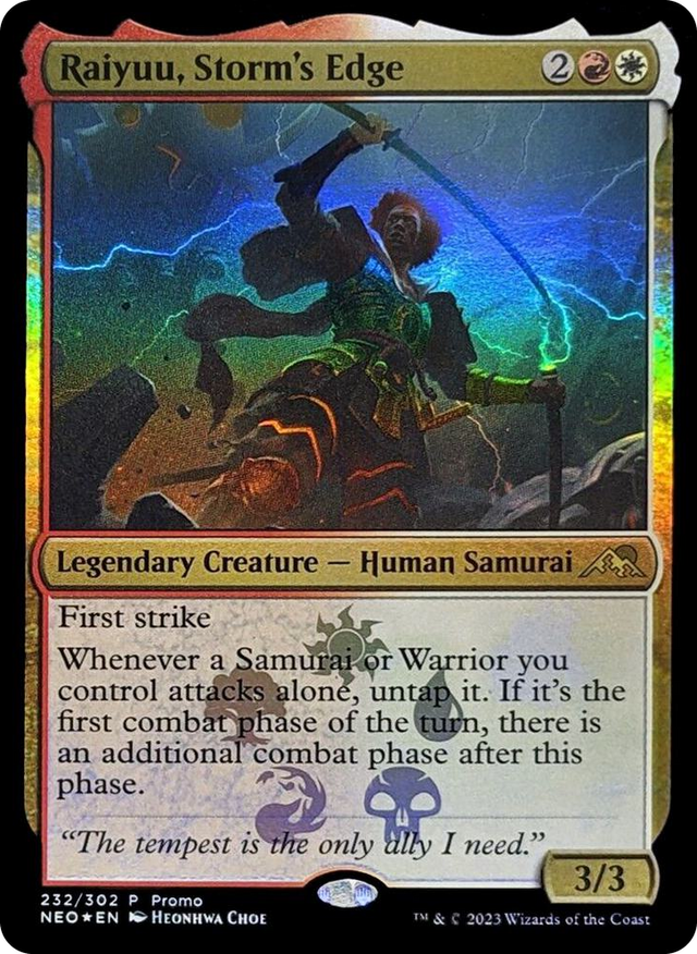 0232 Raiyuu, Storm's Edge R Media Promos