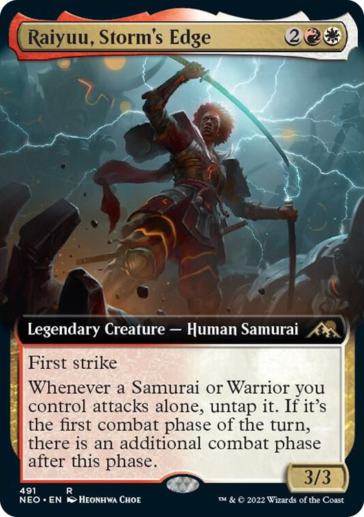 0491 Raiyuu, Storm's Edge (Extended Art) R Kamigawa: Neon Dynasty