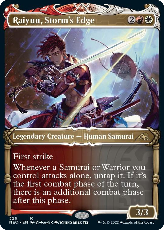 0329 Raiyuu, Storm's Edge (Showcase) R Kamigawa: Neon Dynasty