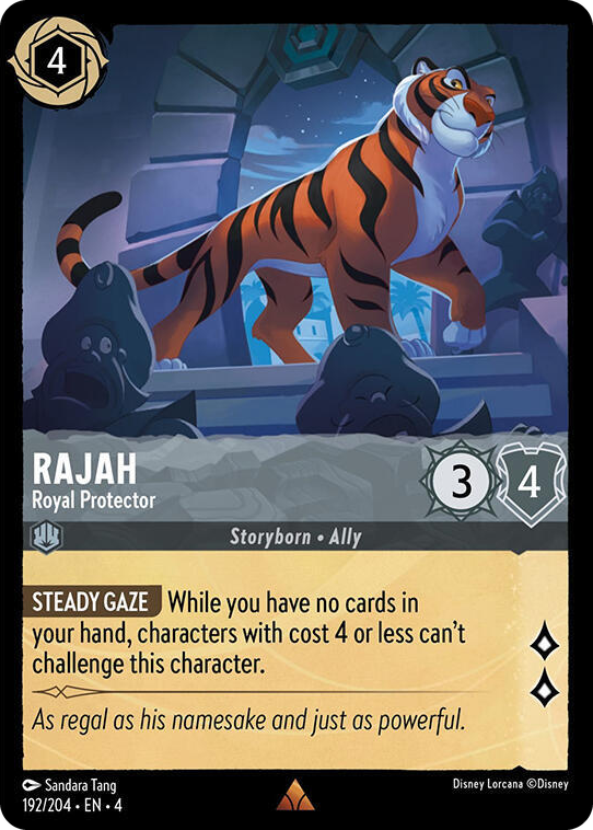 0192 Rajah - Royal Protector Rare Ursula's Return