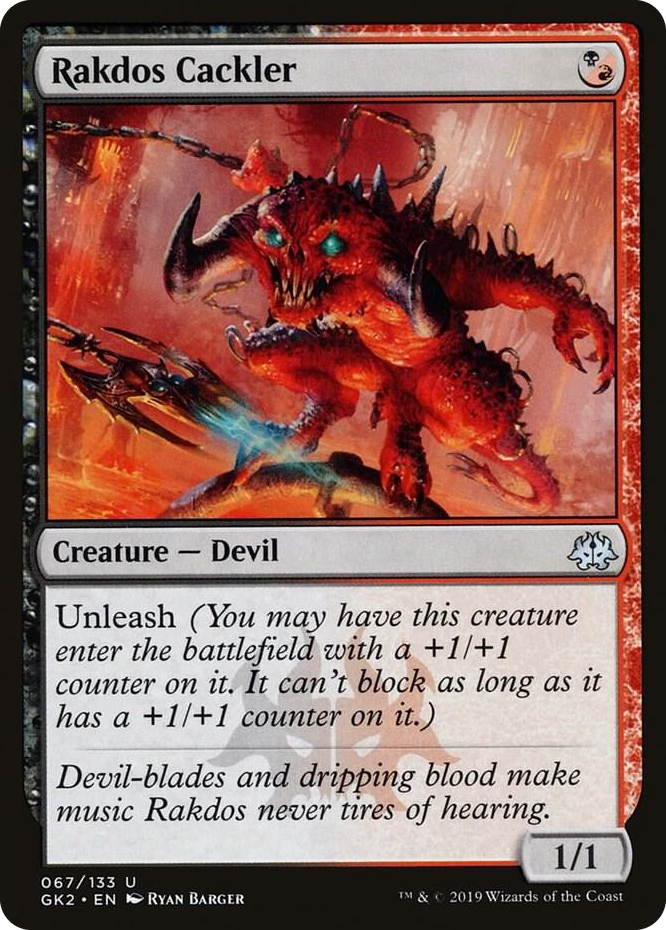 0067 Rakdos Cackler U Ravnica Allegiance: Guild Kits