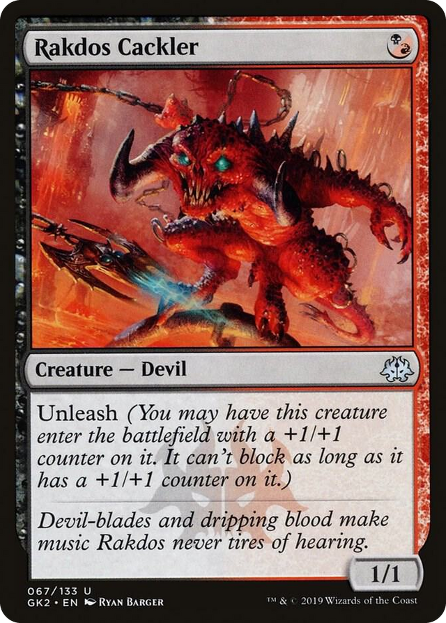 0067 Rakdos Cackler U Ravnica Allegiance: Guild Kits