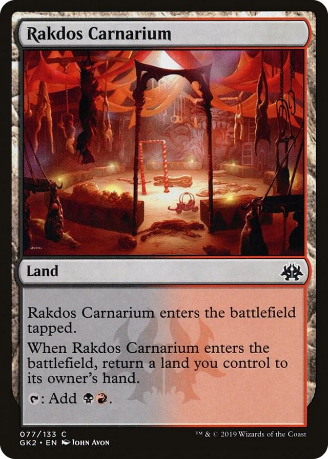 0077 Rakdos Carnarium C Ravnica Allegiance: Guild Kits
