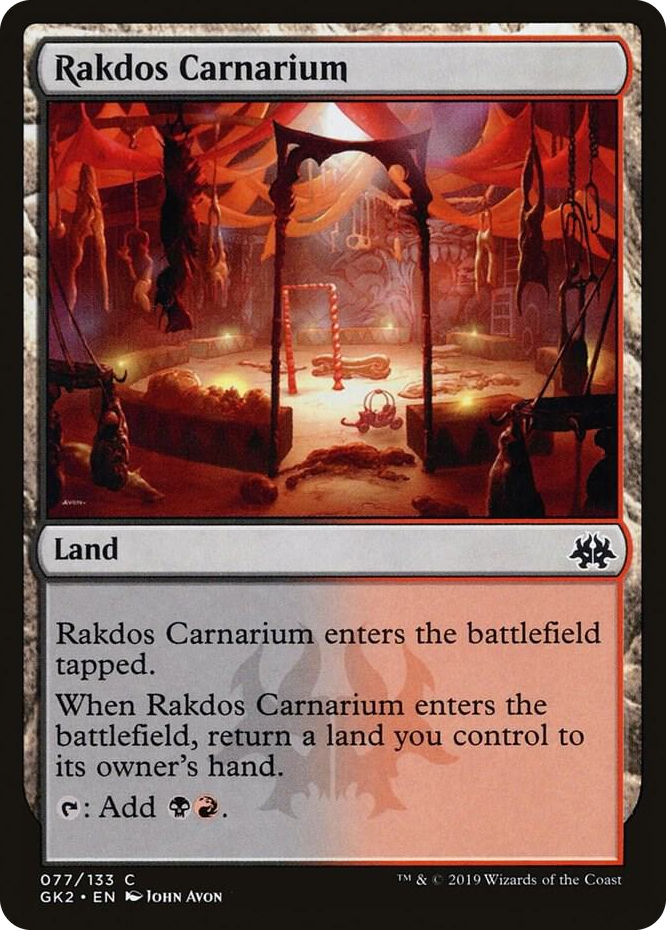 0077 Rakdos Carnarium C Ravnica Allegiance: Guild Kits
