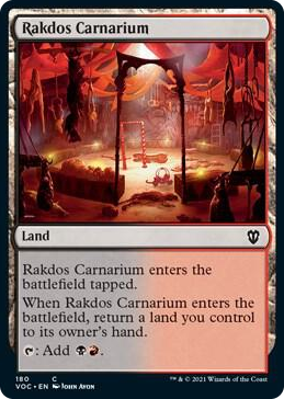 0180 Rakdos Carnarium C Commander: Innistrad: Crimson Vow