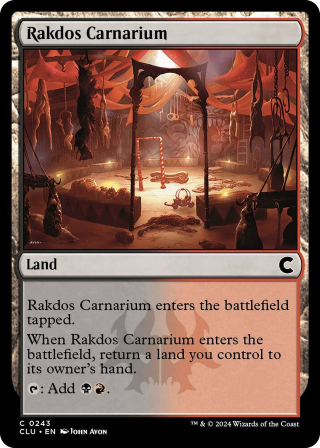 0243 Rakdos Carnarium C Ravnica: Clue Edition