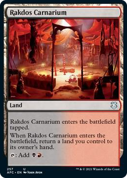0257 Rakdos Carnarium U Commander: Adventures in the Forgotten Realms