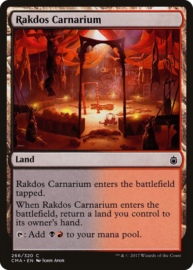 Rakdos Carnarium #266 U - Commander Anthology Pokemon card