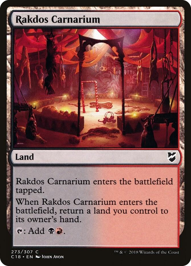 0273 Rakdos Carnarium C Commander 2018