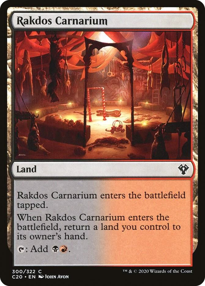 0300 Rakdos Carnarium C Commander 2020