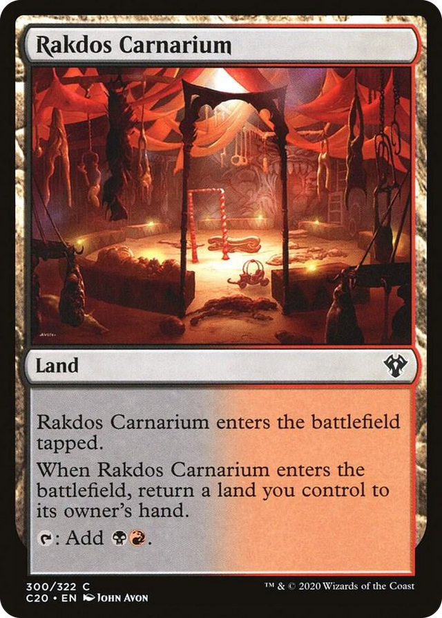 0300 Rakdos Carnarium C Commander 2020