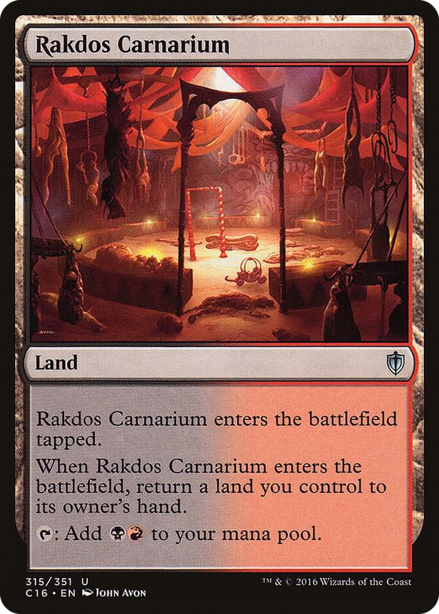 0315 Rakdos Carnarium U Commander 2016