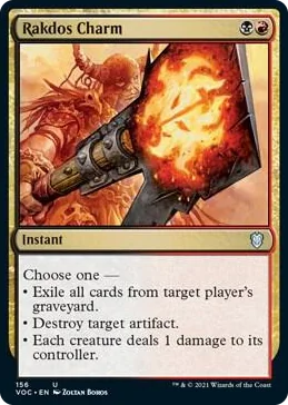 0156 Rakdos Charm U Commander: Innistrad: Crimson Vow