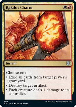 0190 Rakdos Charm U Commander: Adventures in the Forgotten Realms