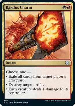 0190 Rakdos Charm U Commander: Adventures in the Forgotten Realms