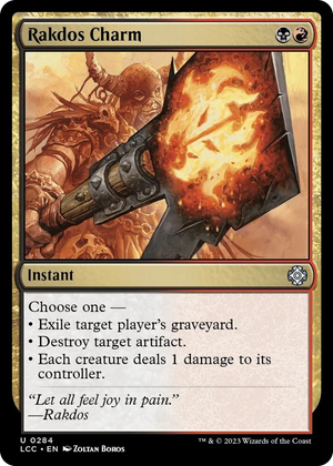 0284 Rakdos Charm U Commander: The Lost Caverns of Ixalan